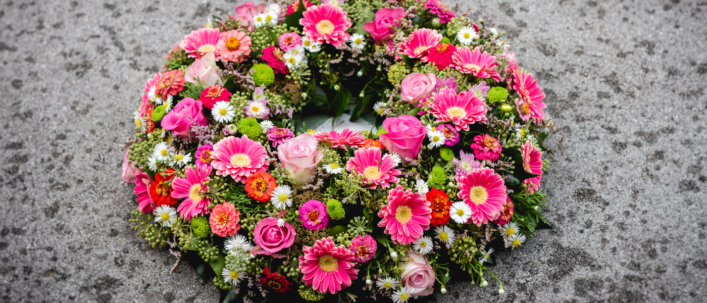 Funeral flowers from Christchurch city flowers in Christchurch